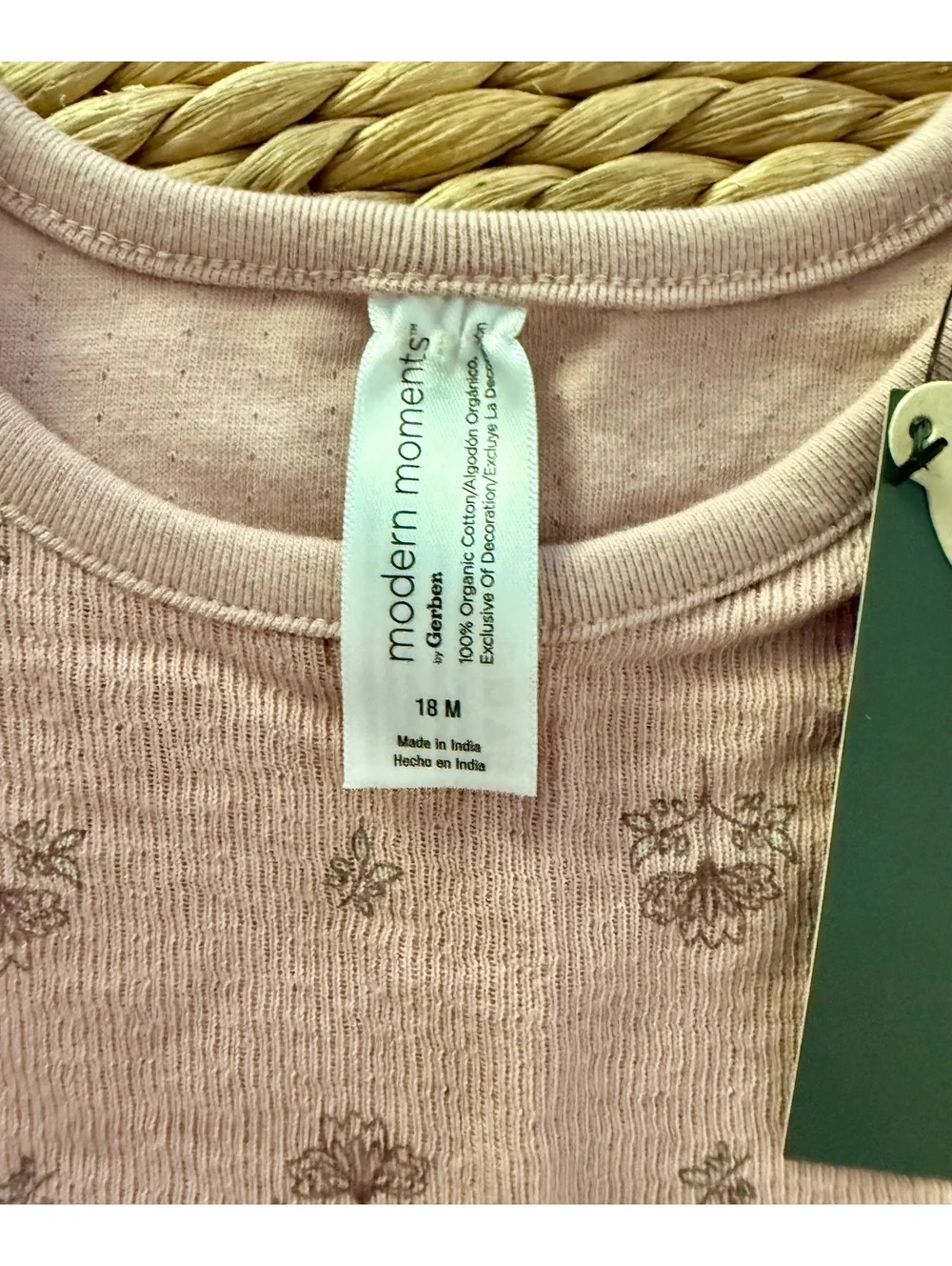 Modern Moments Floral Set Sz 18 Months NWT